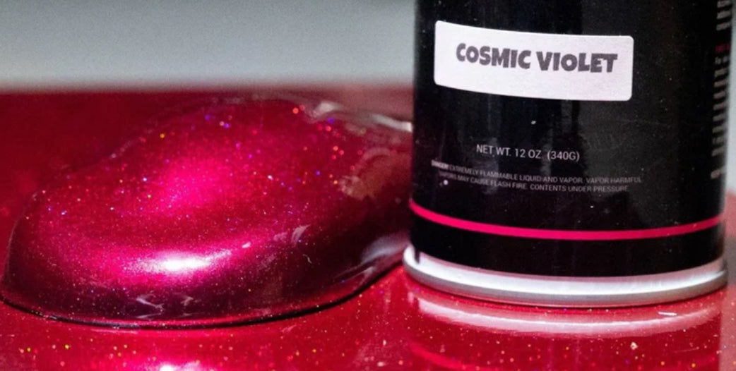 Tropical Glitz 2 oz Airbrush Ready to spray Cosmic Candy Basecoat Paint