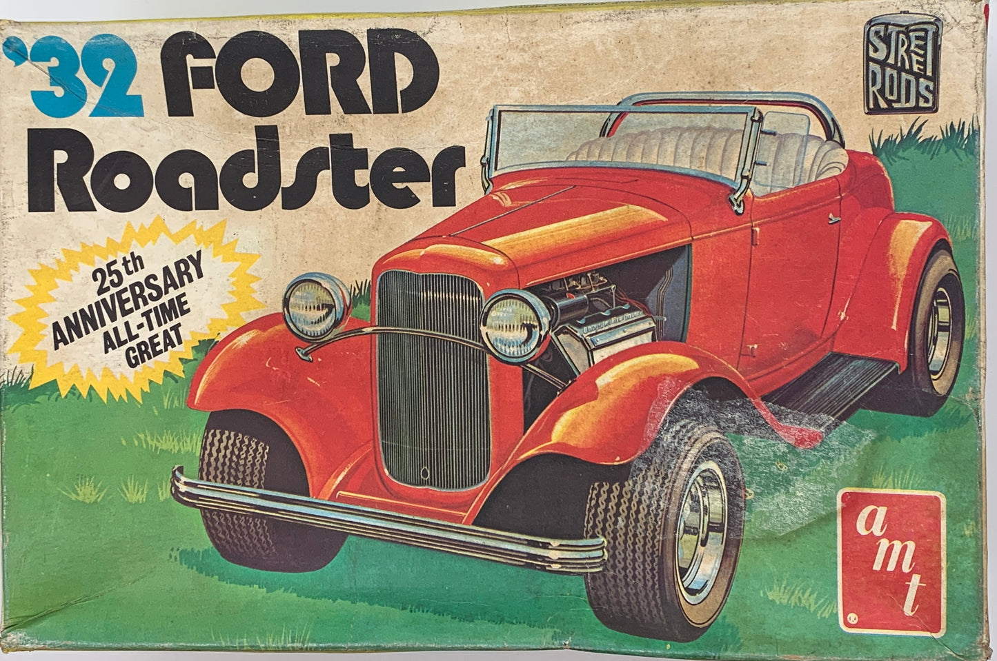 AMT Street Rods ‘32 Ford Roadster, 1/25 Scale Model Kit