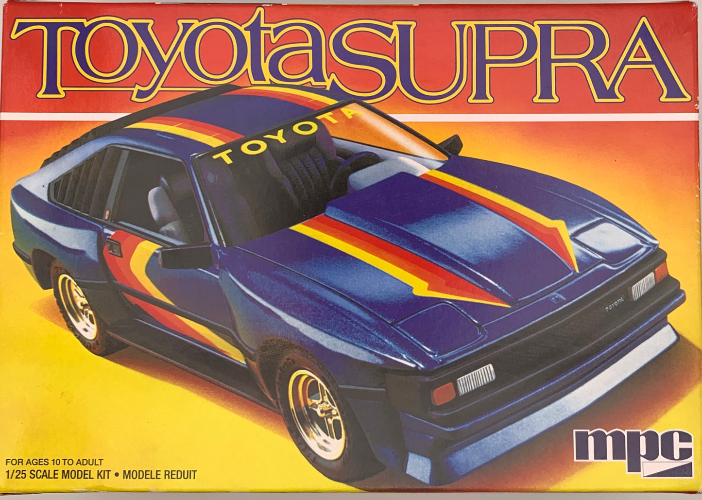 MPC Toyota Supra, 1/25 Scale Model Kit (Open)