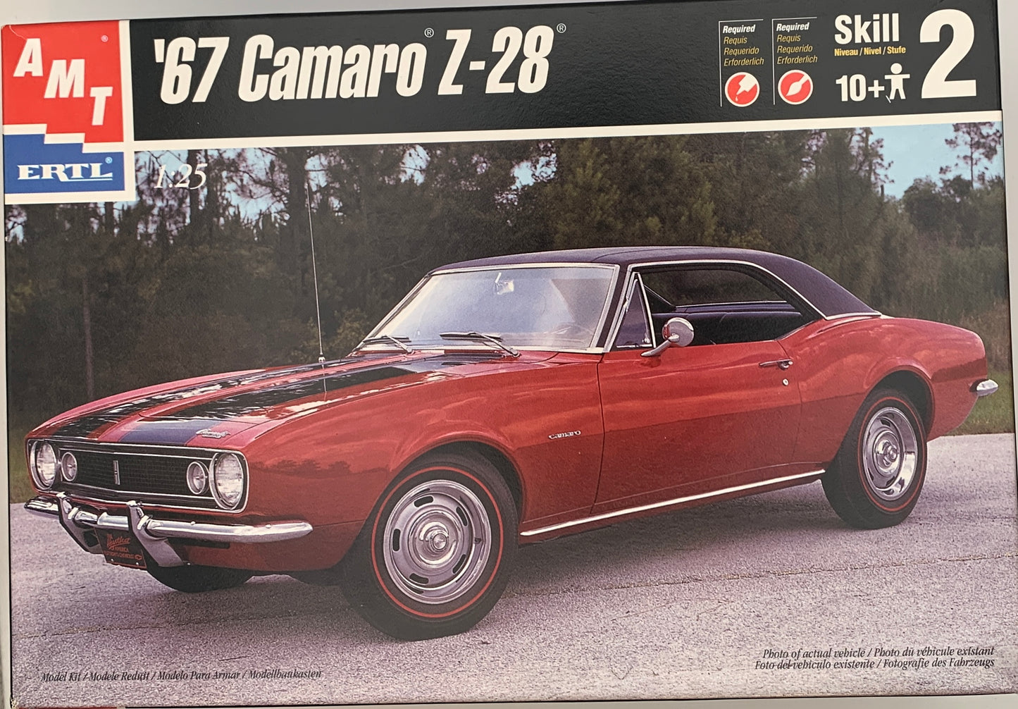 AMT ‘67 Camaro Z-28, 1/25 Scale Model Kit