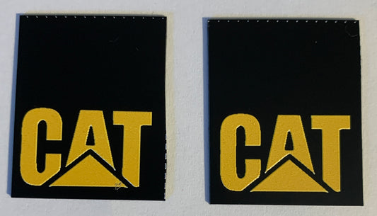 CAT Mud flaps Dimensional decal