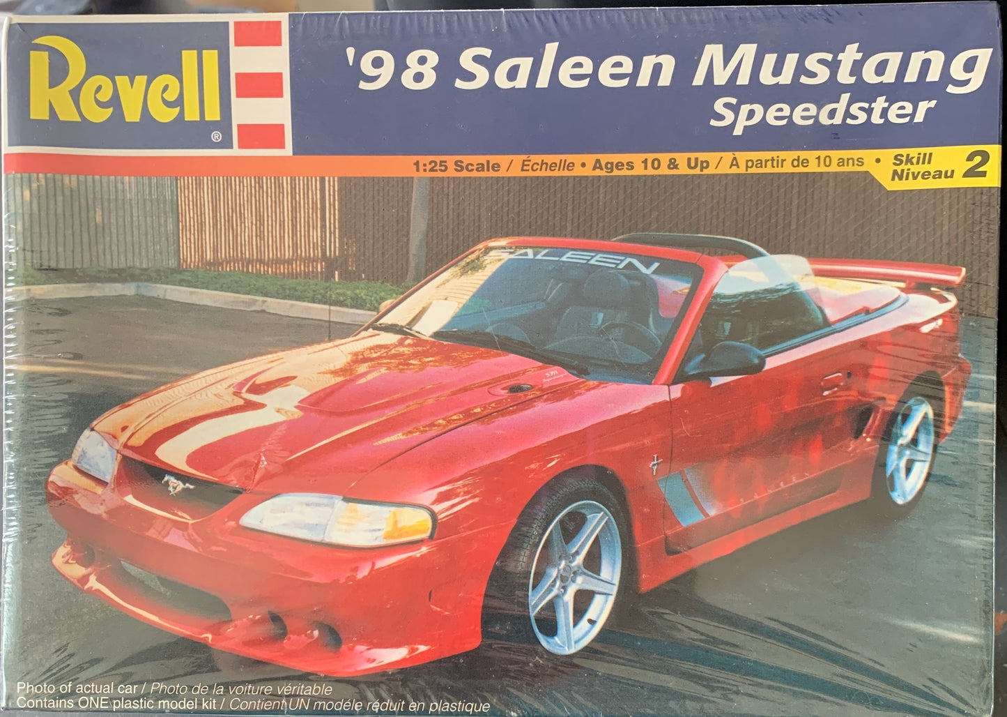 Revell ‘98 Saleen Mustang Speedster, 1:25 Scale Model Kit