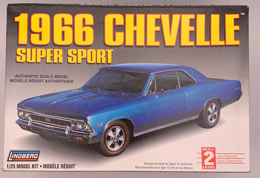 Lindberg 1966 Chevelle Super Sport, 1:25 Scale Model Kit