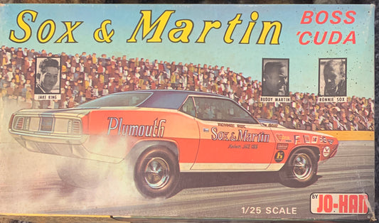 Johan Sox & Martin Boss Cuda model kit