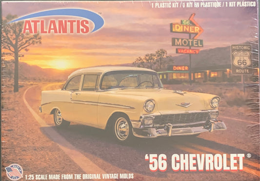 Atlantis ‘56 Chevrolet, 1:25 Scale Model Kit