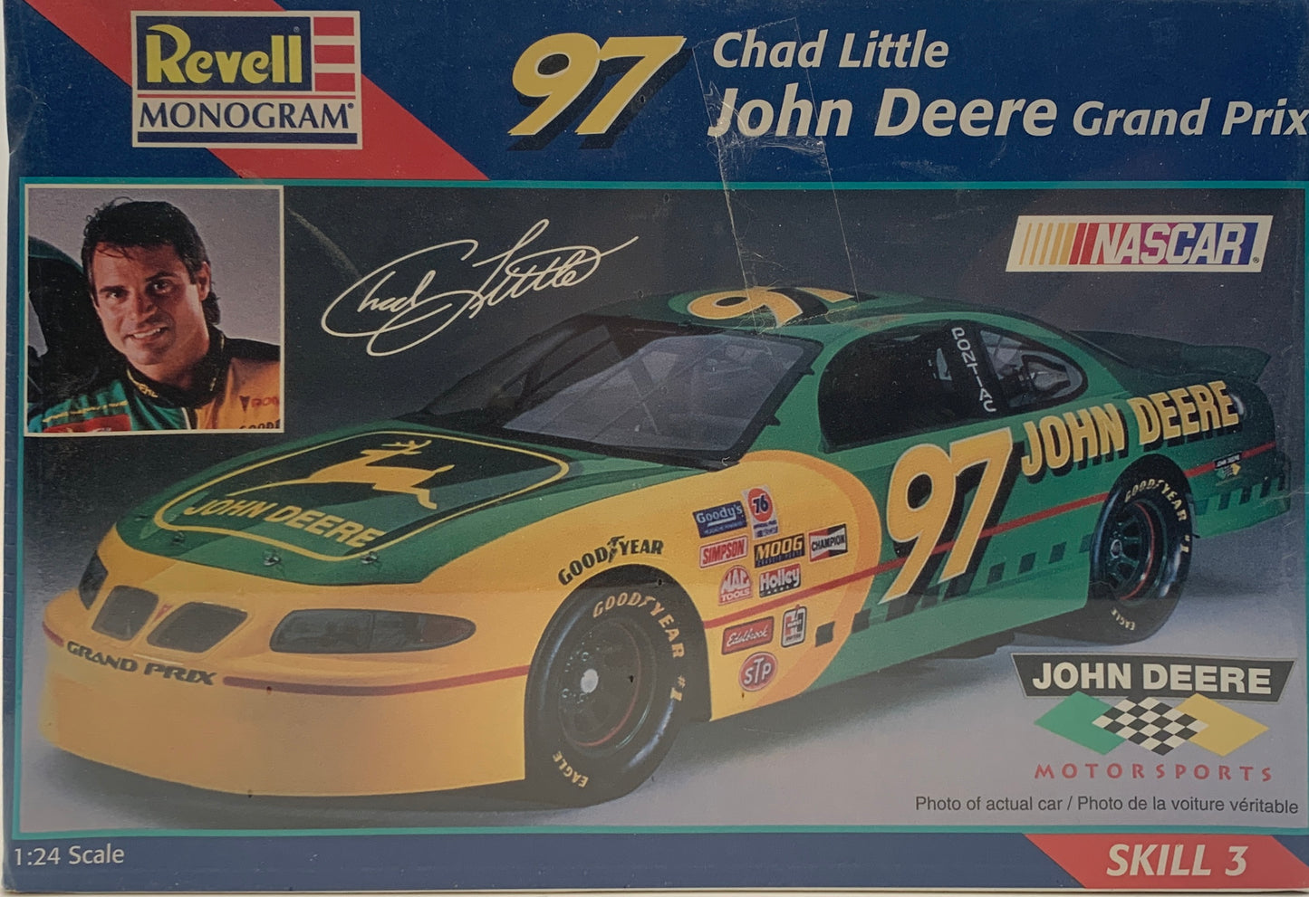 Revell Chad Little #97 John Deere Grand Prix, 1/24 Scale Model Kit