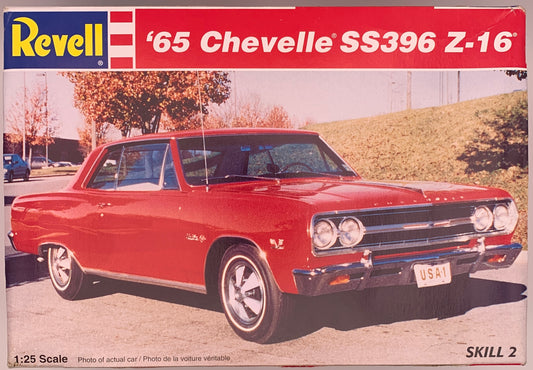 Revell ‘65 Chevelle SS396 Z-16, 1:25 Scale Model Kit