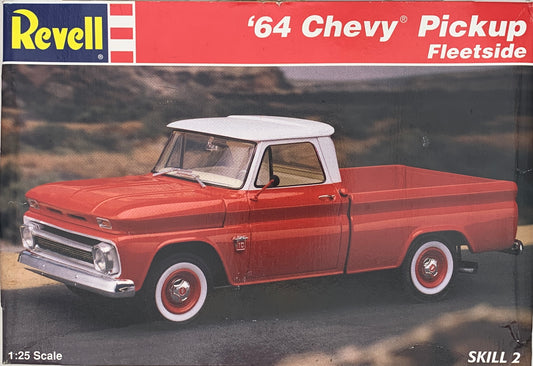 Revell ‘64 Chevy Pickup Fleetside, 1/25 Scale Model Kit