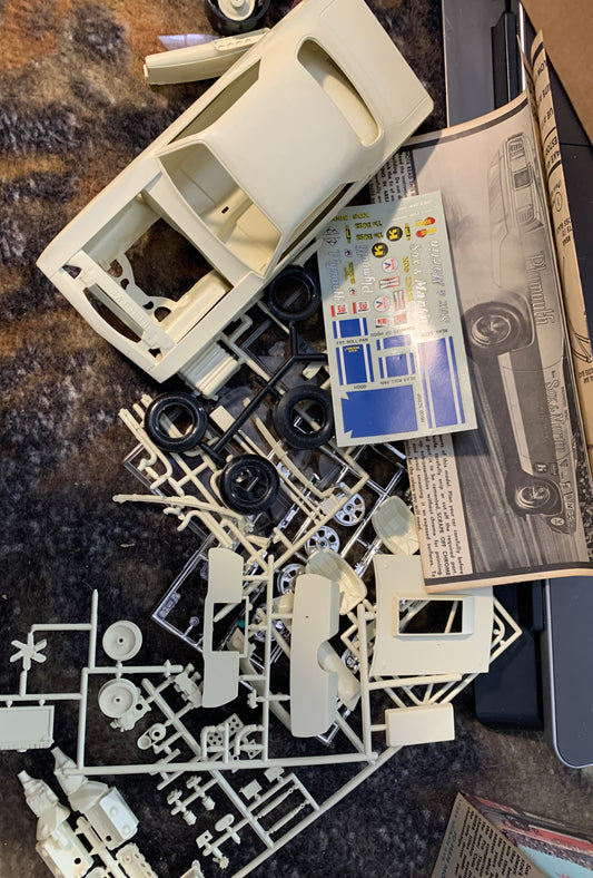 Johan Sox & Martin Boss Cuda model kit