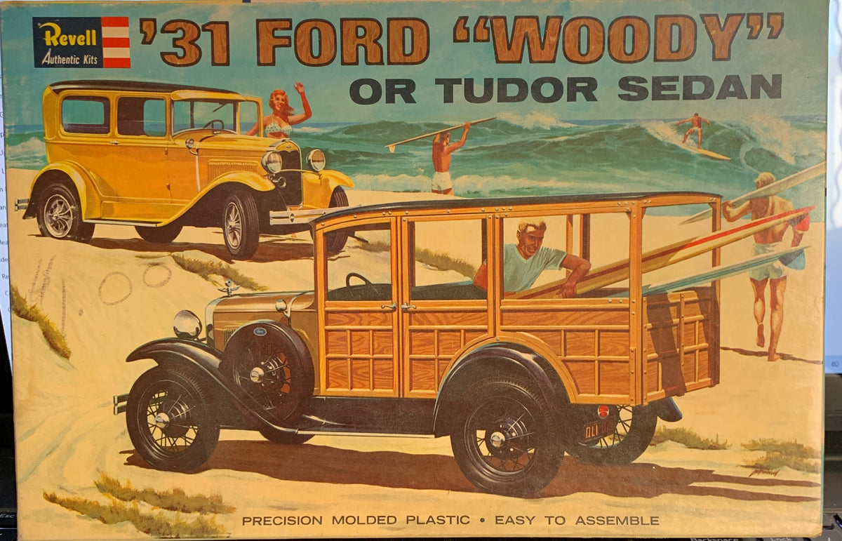 Revell H-1275:200 1931 Ford Woody or Tudor Sedan
