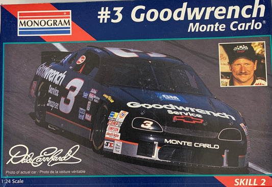 Monogram #3 Goodwrench Monte Carlo, 1/24 Scale Model Kit