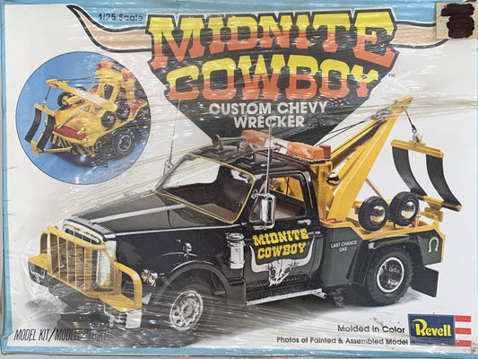 Revell Midnite Cowboy Custom Chevy Wrecker, 1/25 Scale Model Kit