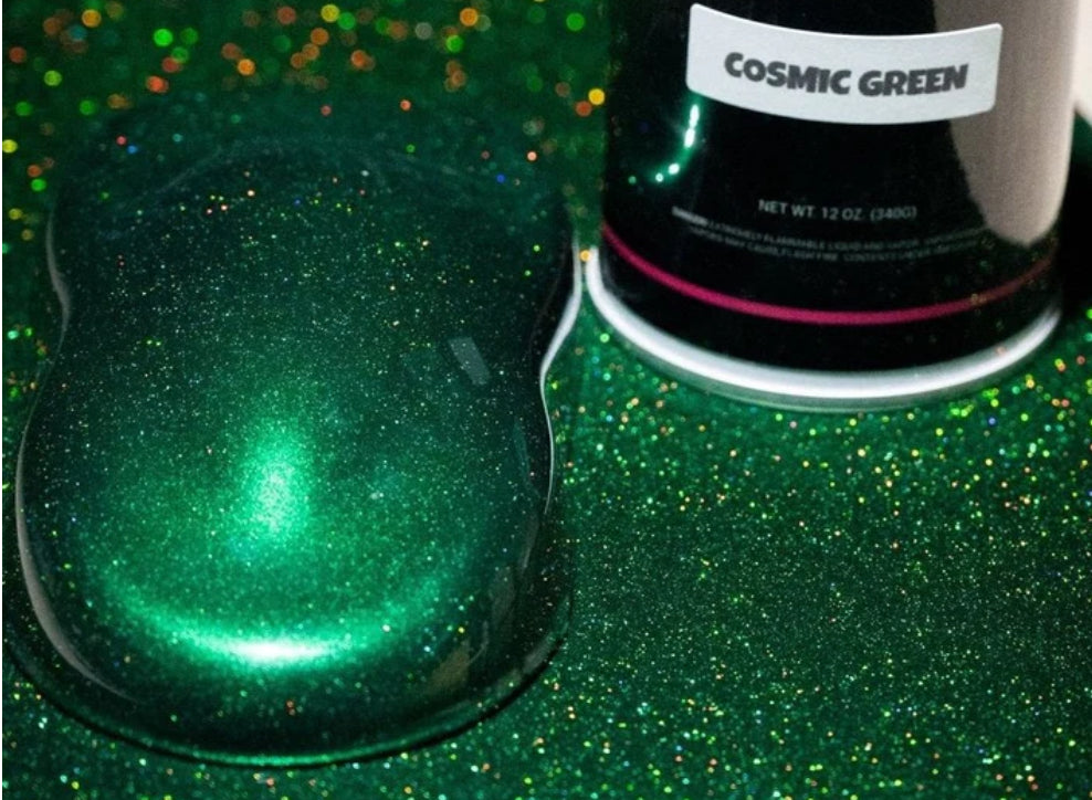 Tropical Glitz 2 oz Airbrush Ready to spray Cosmic Candy Basecoat Paint