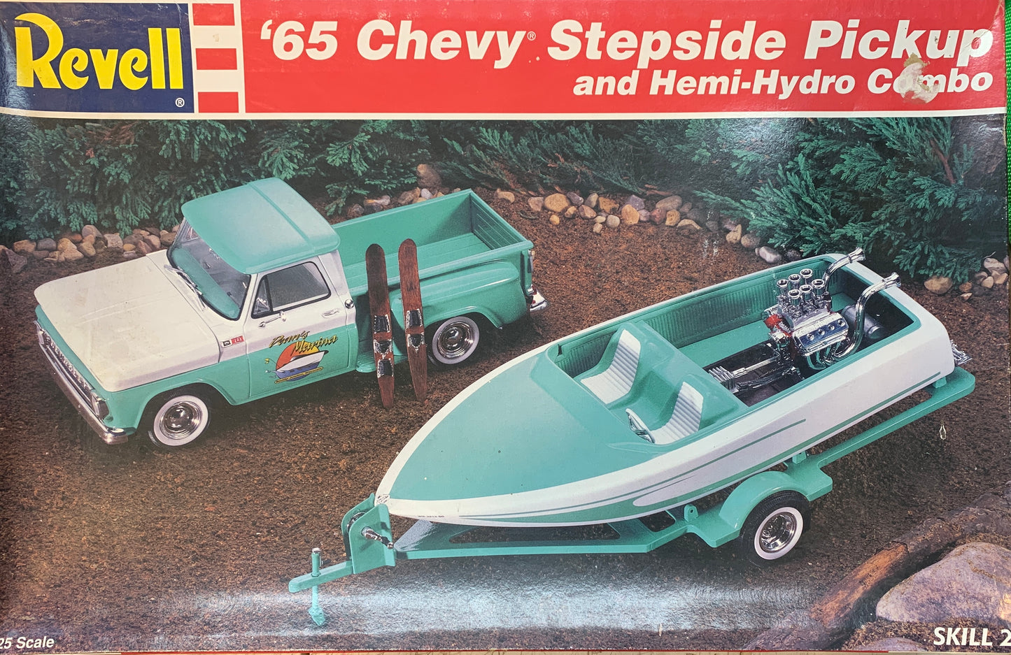 Revell ‘65 Chevy Stepside Pickup and Hemi-Hydro Combo