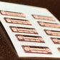 Radio Vintage Cassette Dimensional decal