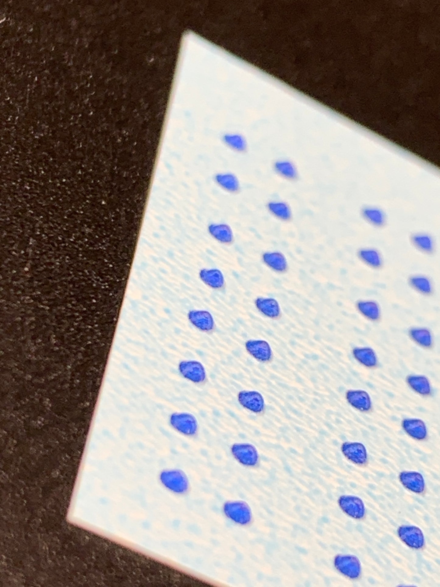 Blue Dots for tail lights Dimensional decal