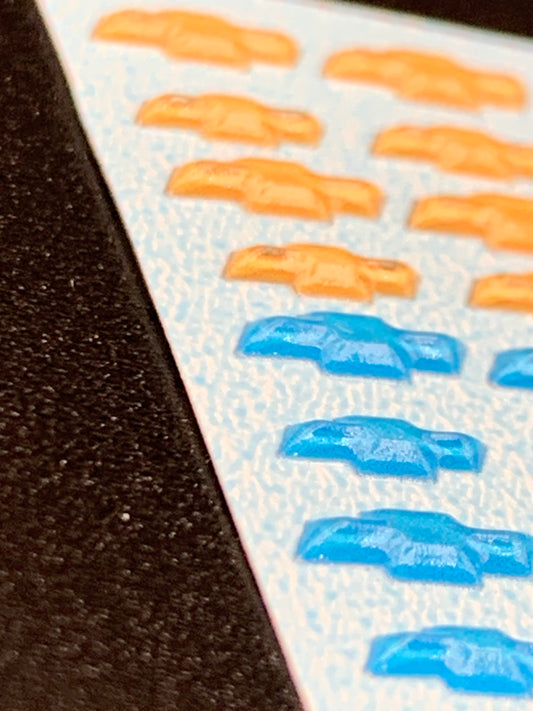 Chevy bow ties Dimensional decal