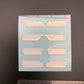 Sun visor Dimensional decal