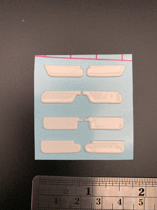 Sun visor Dimensional decal