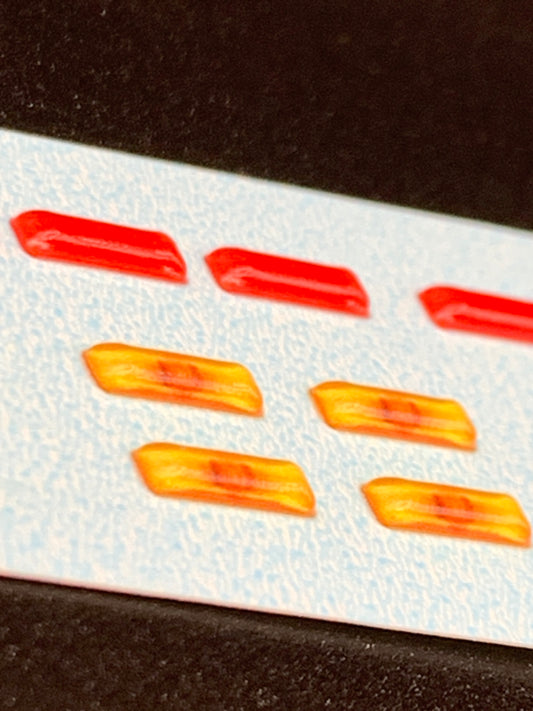 Trailer Lights "Chicken" Dimensional decal