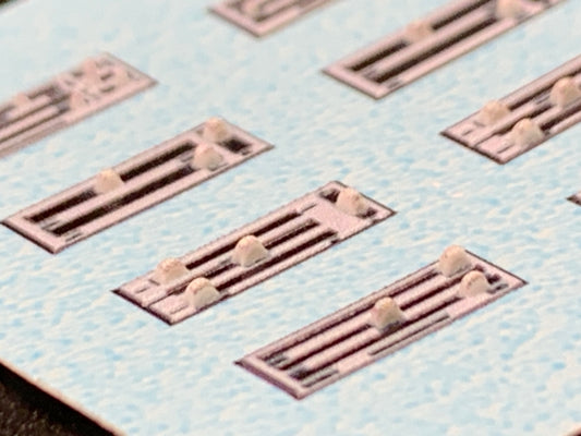 Heater controls Dimensional decal