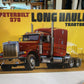 AMT Perterbilt 378 long hauler tractor model kit