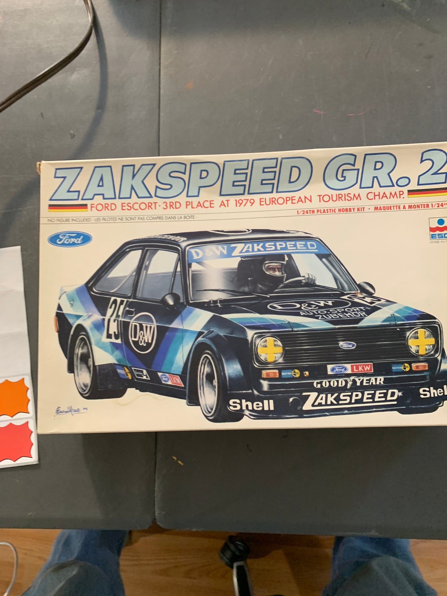 ESCI Zakspeed GR2 Ford Escort model  kit 3010