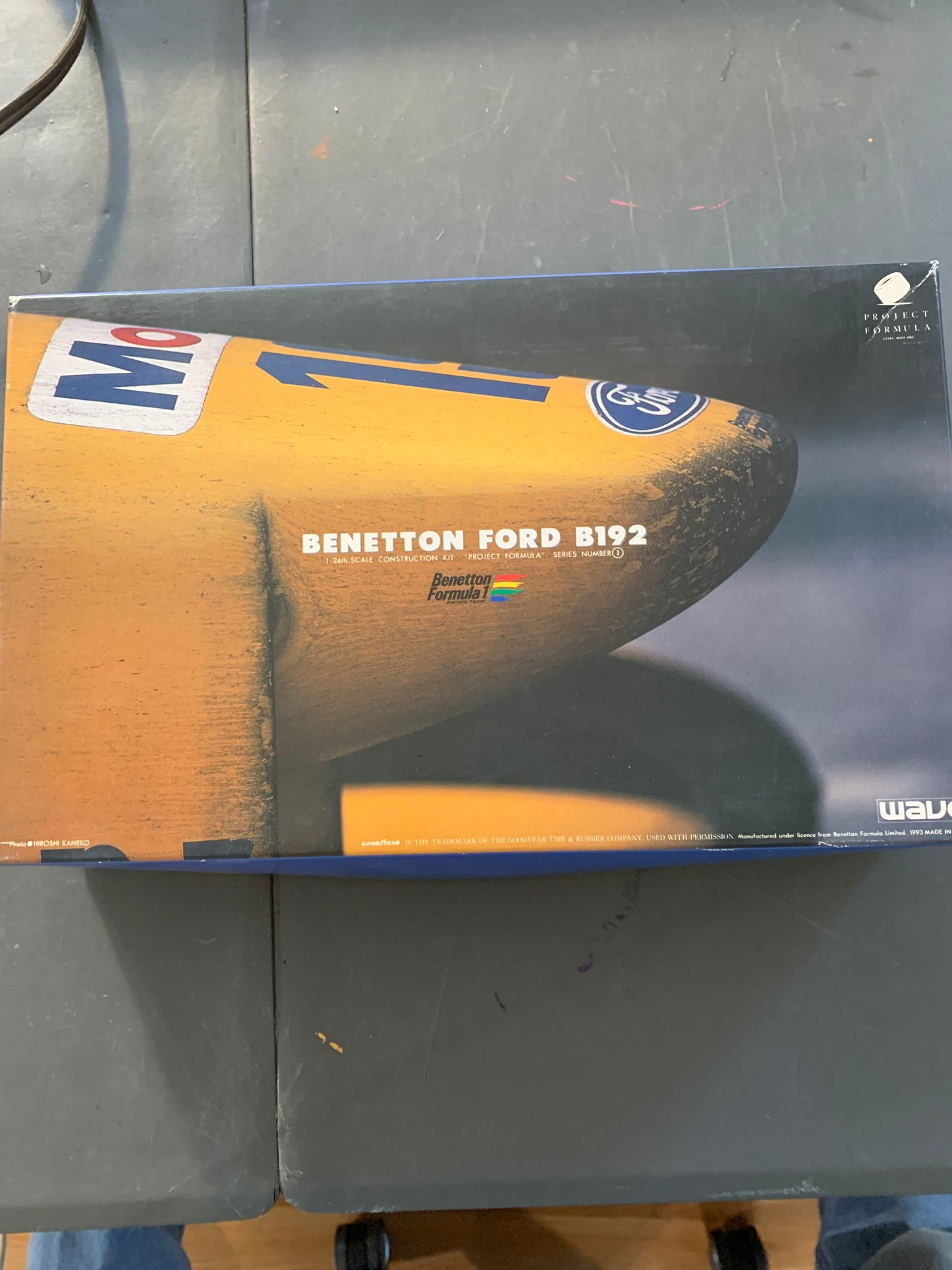 benetton ford b192 model kit