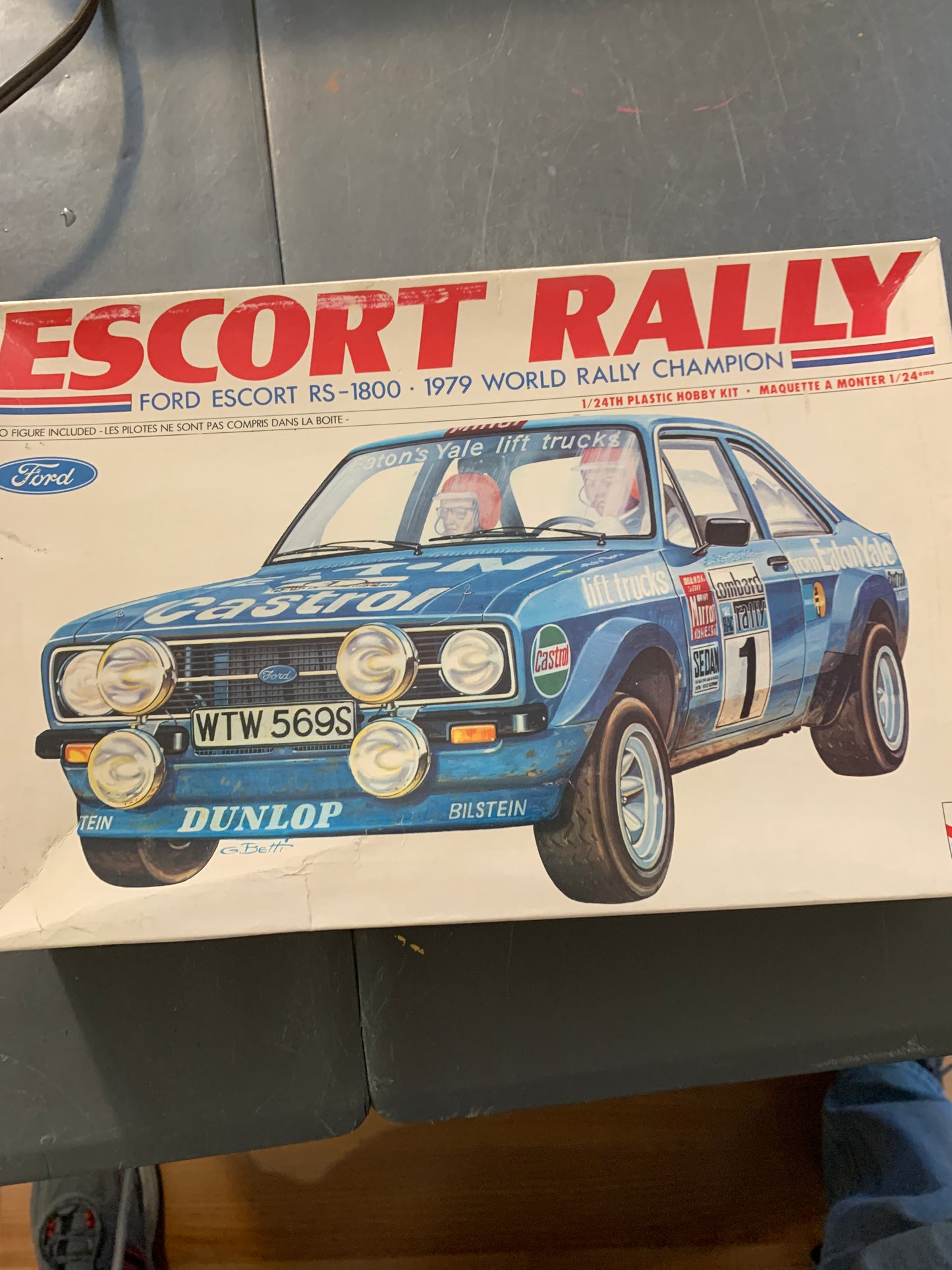 ESCI ford escort rs1800 model kit 3009