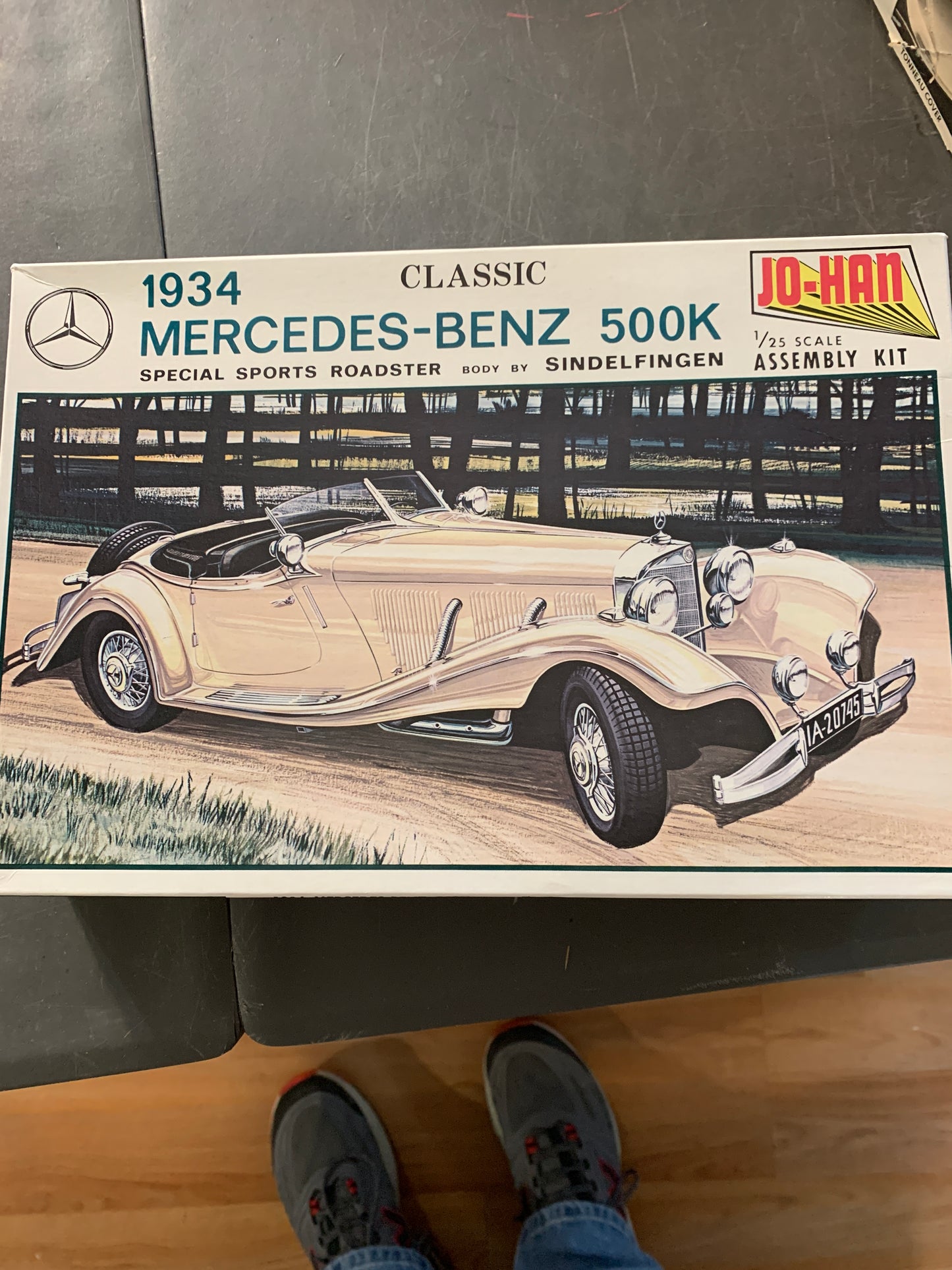 Johan 1934 Mercedes Benz 500k Special Sports Roadster kit gc234