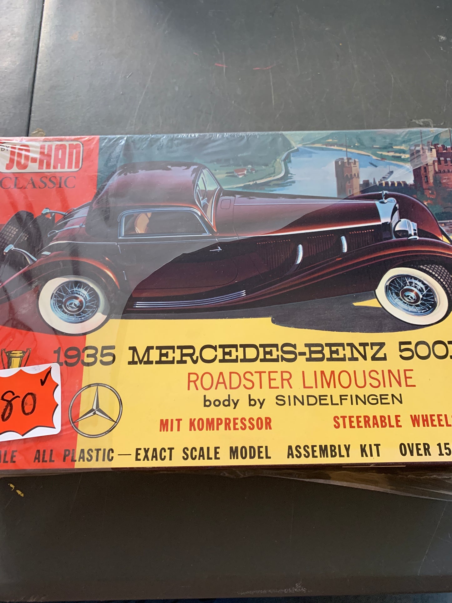 Johan 1935 Mercedes benz 500k roadstere limousine gc1135 FACTORY SEALED