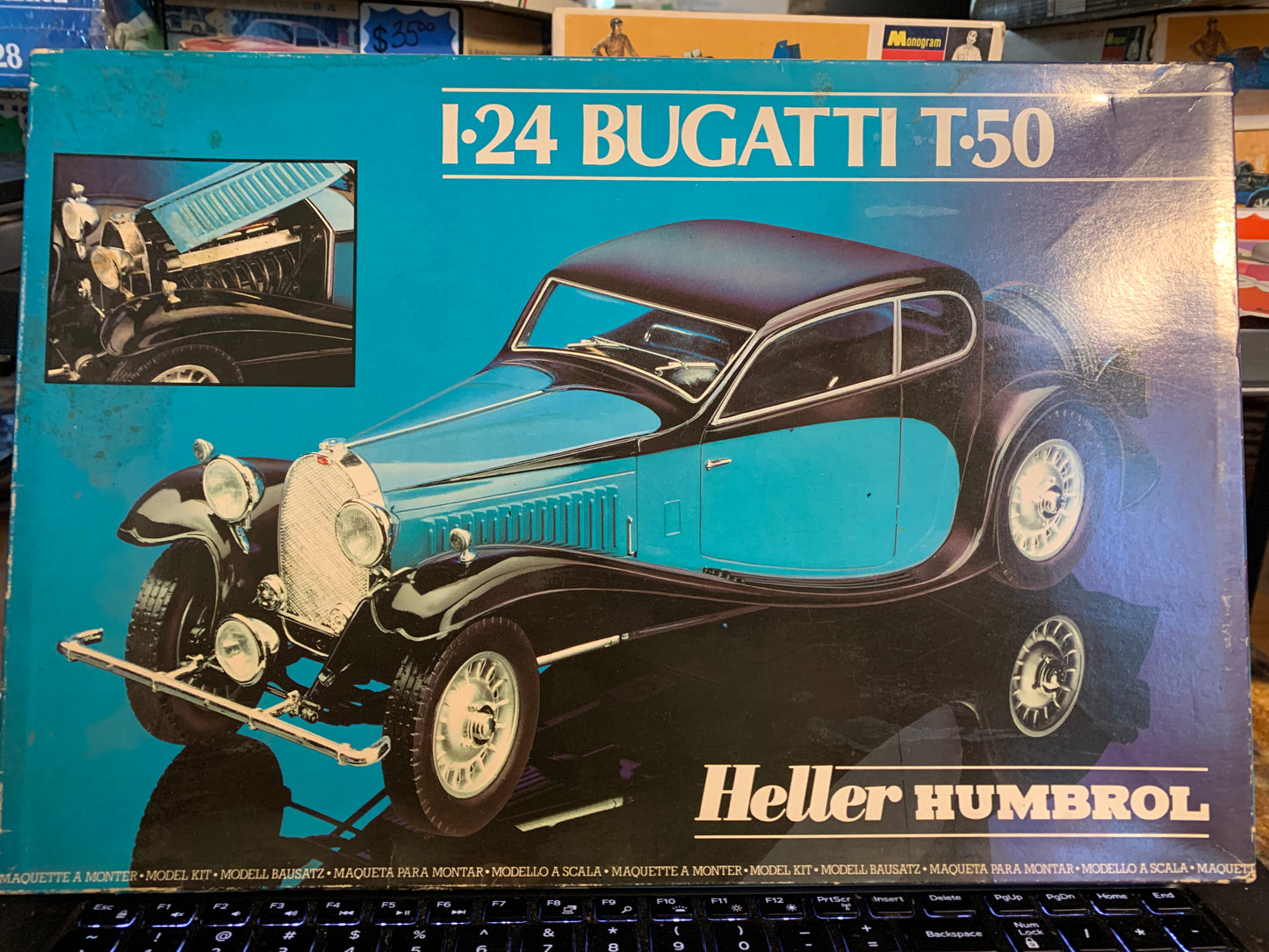 The Heller/Humbrol Bugatti T50 #80706