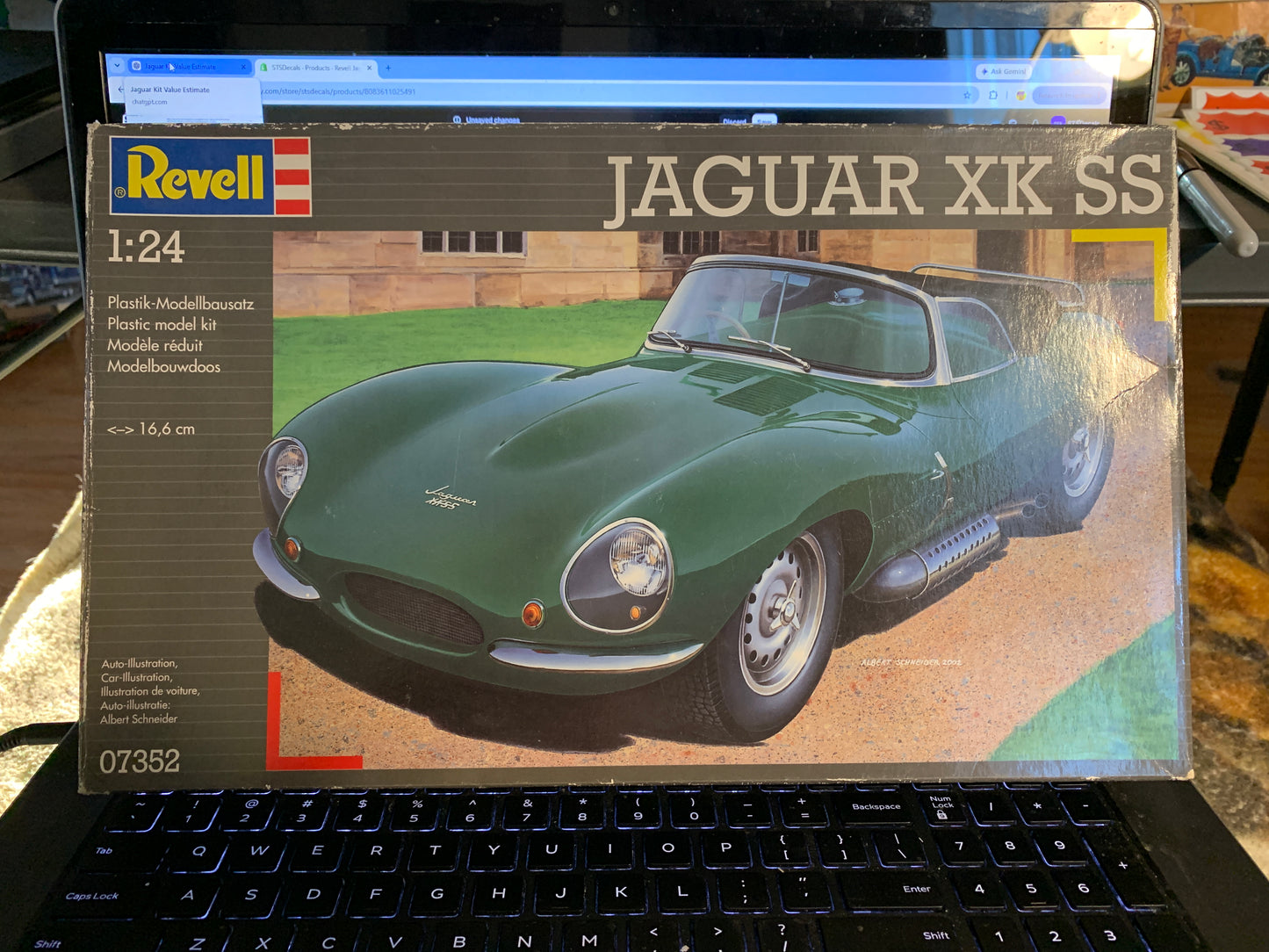 Revell Jaguar XK SS #07352