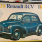 Heller Renault 4CV #762, 1/24 scale