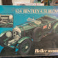 The Heller/Humbrol Bentley 4.5L Blower kit #80722, 1/24 scale
