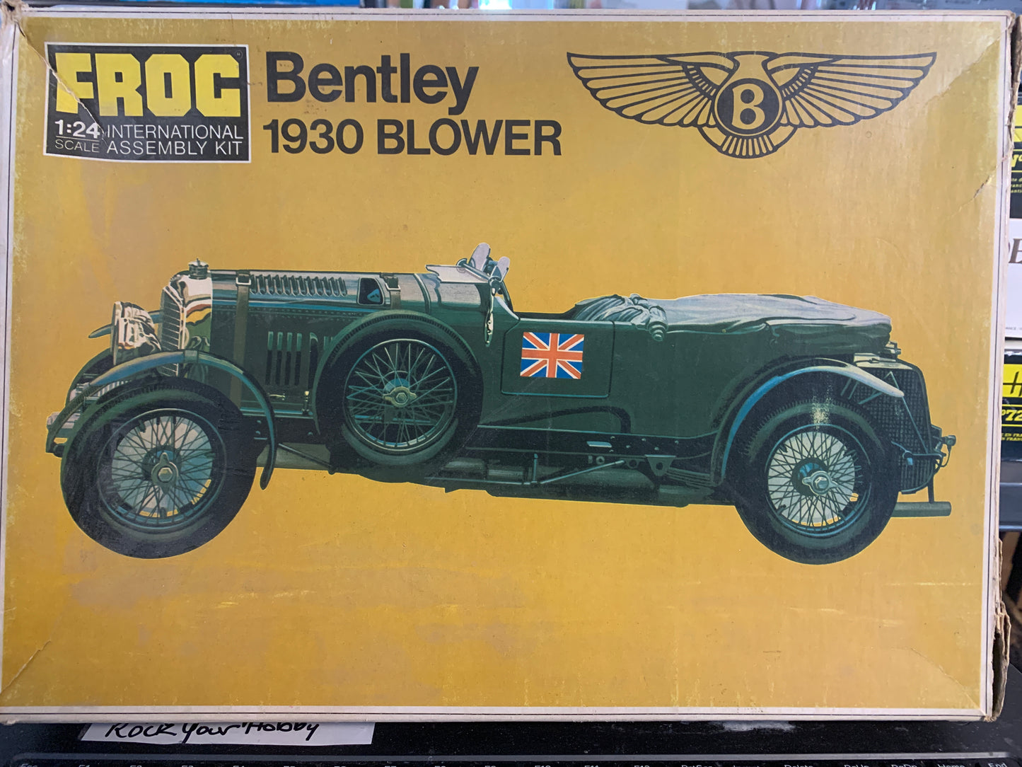 FROG International 1930 Bentley Blower kit #F727, 1/24 scale