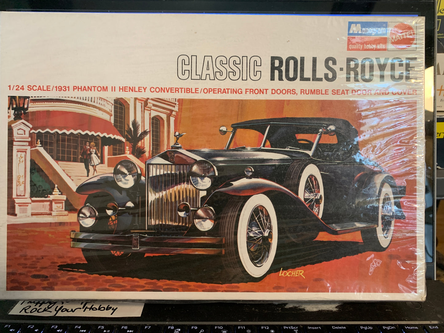 1931 Rolls-Royce Phantom II Henley Convertible, 1/24 scale