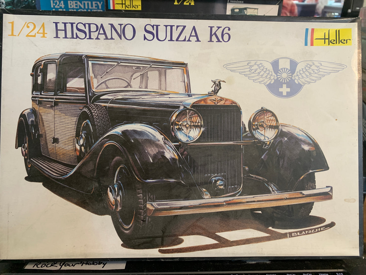 Heller Hispano-Suiza K6 kit #704, 1/24 scale