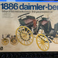 Entex 1886 Daimler-Benz Motor Carriage kit #8468, 1/16 scale, 1970s issue