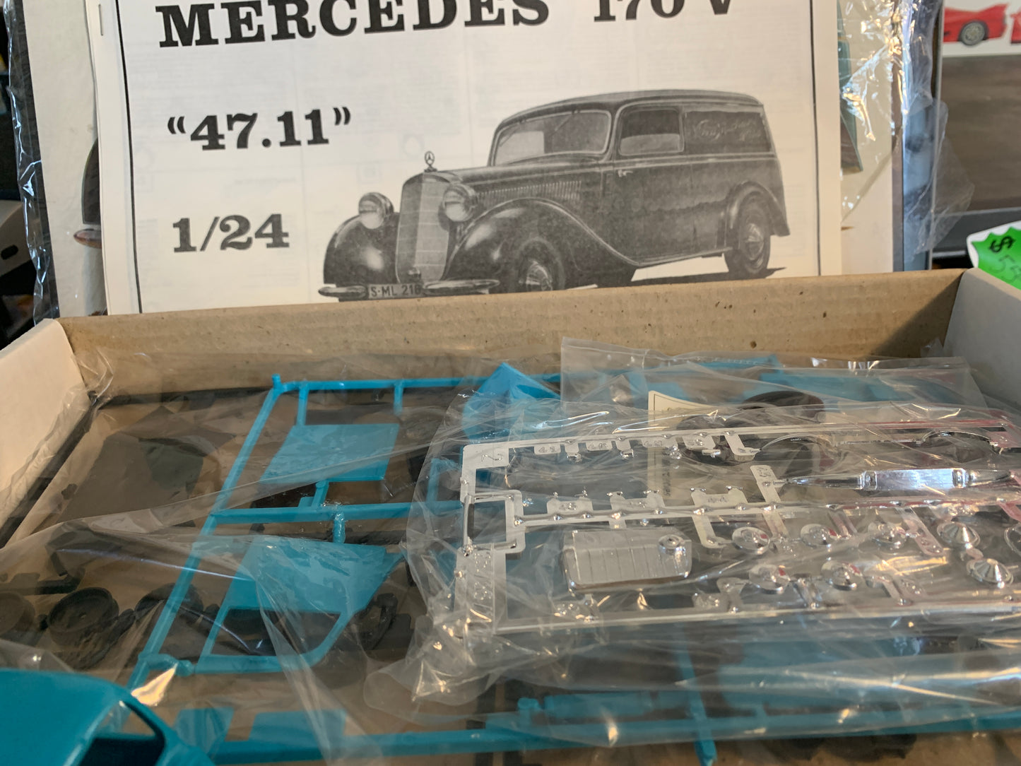 Heller Mercedes 170 kit #736