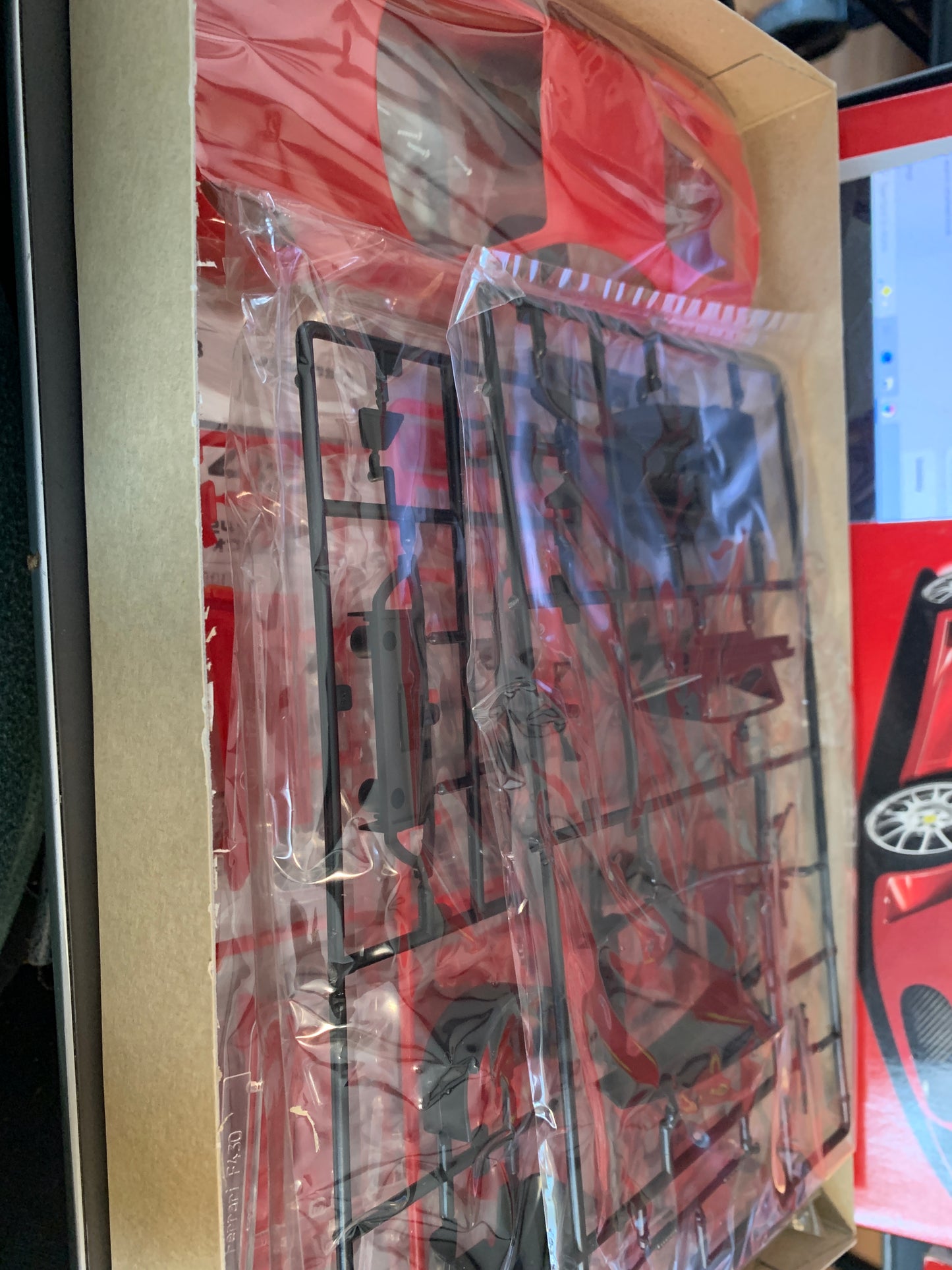 Fujimi Ferrari F430 kit #12256 (RS-68) is a 1/24-scale
