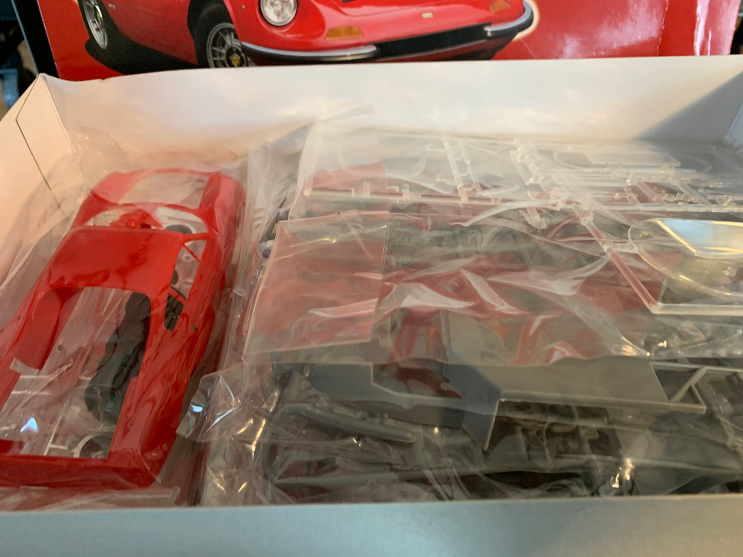 Fujimi Ferrari Dino 246 GTS, kit 123400 — 1/24 scale