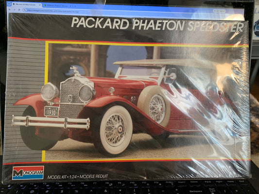 Monogram 1930 Packard Model 734 Phaeton Speedster kit 2308