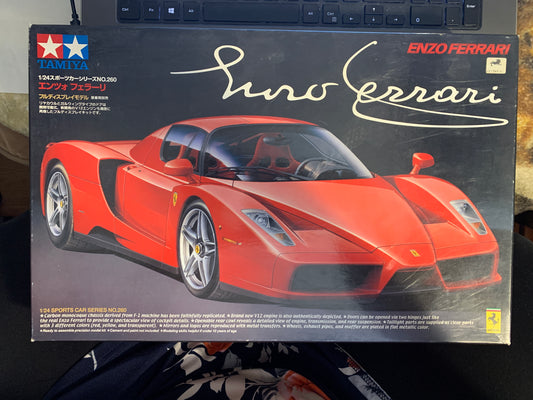 Tamiya Enzo Ferrari kit No. 24260, 1/24 scale