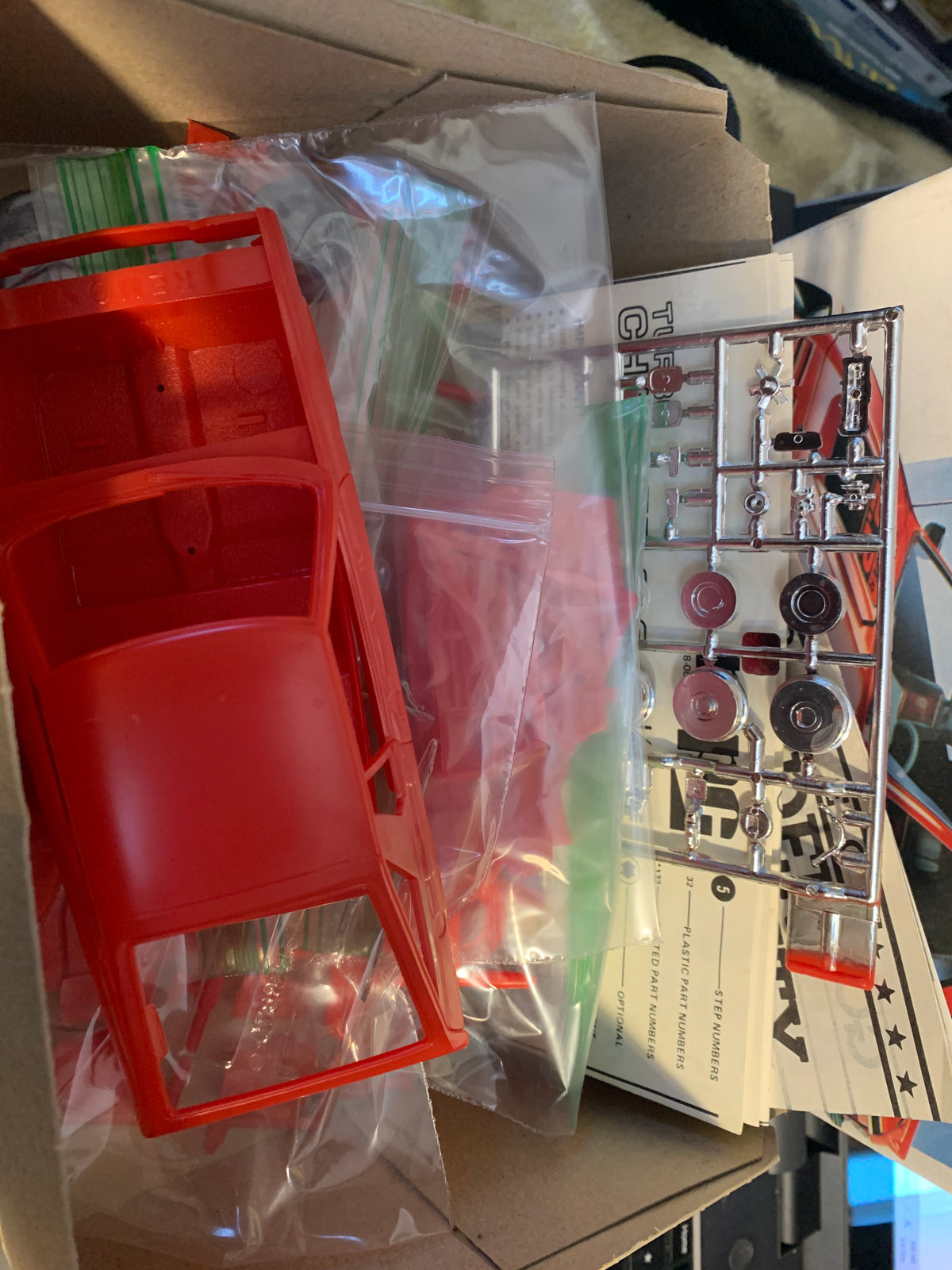 MPC 1983 Dodge Turbo Charger 2.2 kit #1-0836, 1/25 scale