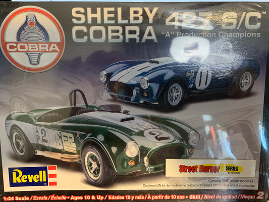 Revell Shelby Cobra 427 S/C kit #85-2828 is a 1/24-scale