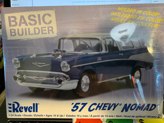 The Revell 1957 Chevy Nomad “Basic Builder” kit #85-0856