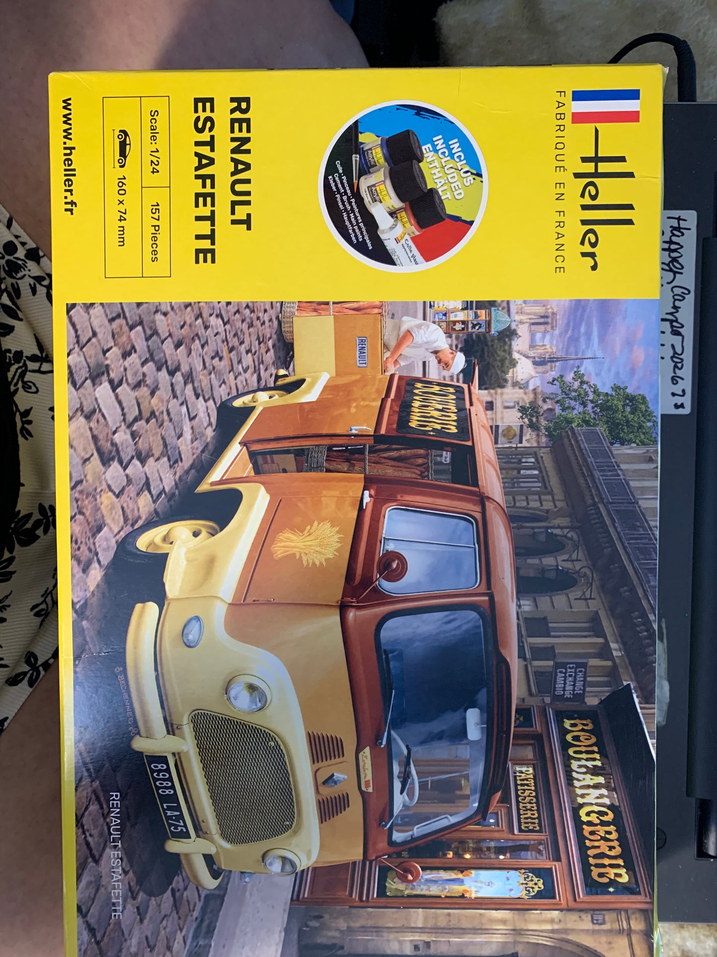 Heller Renault Estafette Starter Kit, number 56743, 1/24 scale.