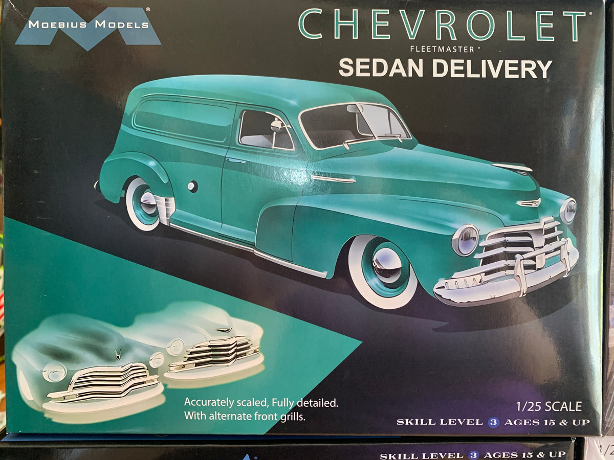 Chevy Fleetmaster Sedan Delivery (moebius 2303) model kit – STSDecals