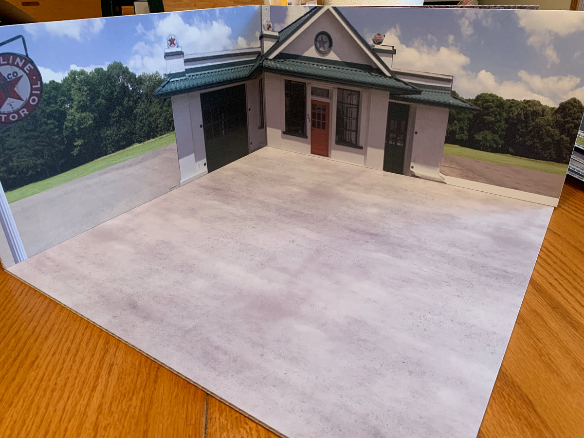 Photo Background Texaco Station – STSDecals